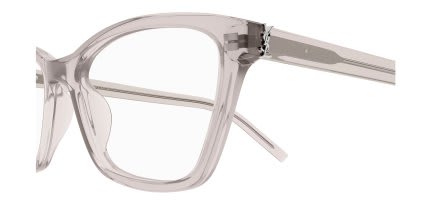 Saint Laurent SLM128 Beige glasses - Beige - Side View