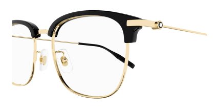 Mont Blanc MB0316OA Black glasses - Black - Side View