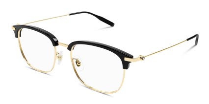 Mont Blanc MB0316OA Black glasses - Black - Angle View
