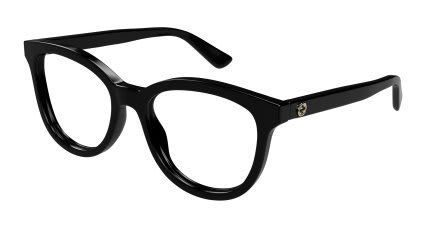 Gucci GG1687O Shiny Black glasses - Shiny Black - Angle View