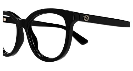 Gucci GG1687O Shiny Black glasses - Shiny Black - Side View