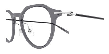 Mont Blanc MB0355O Gray glasses - Gray - Side View