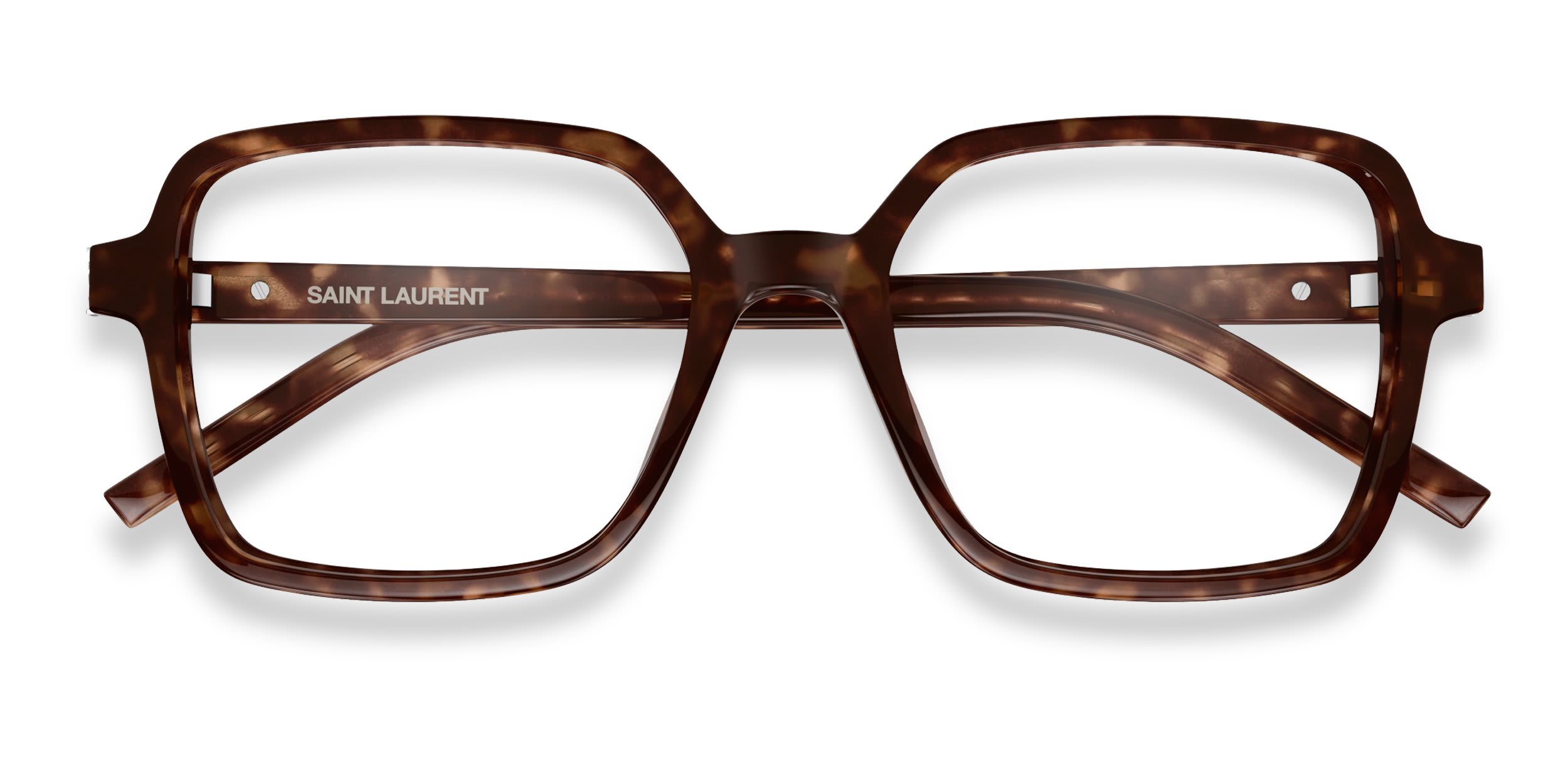 Saint Laurent SLM139 Tortoise glasses - Tortoise - Frontal View