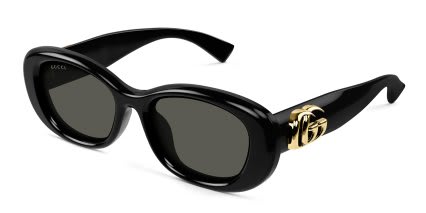Gucci GG1829SK Shiny Black glasses - Shiny Black - Angle View