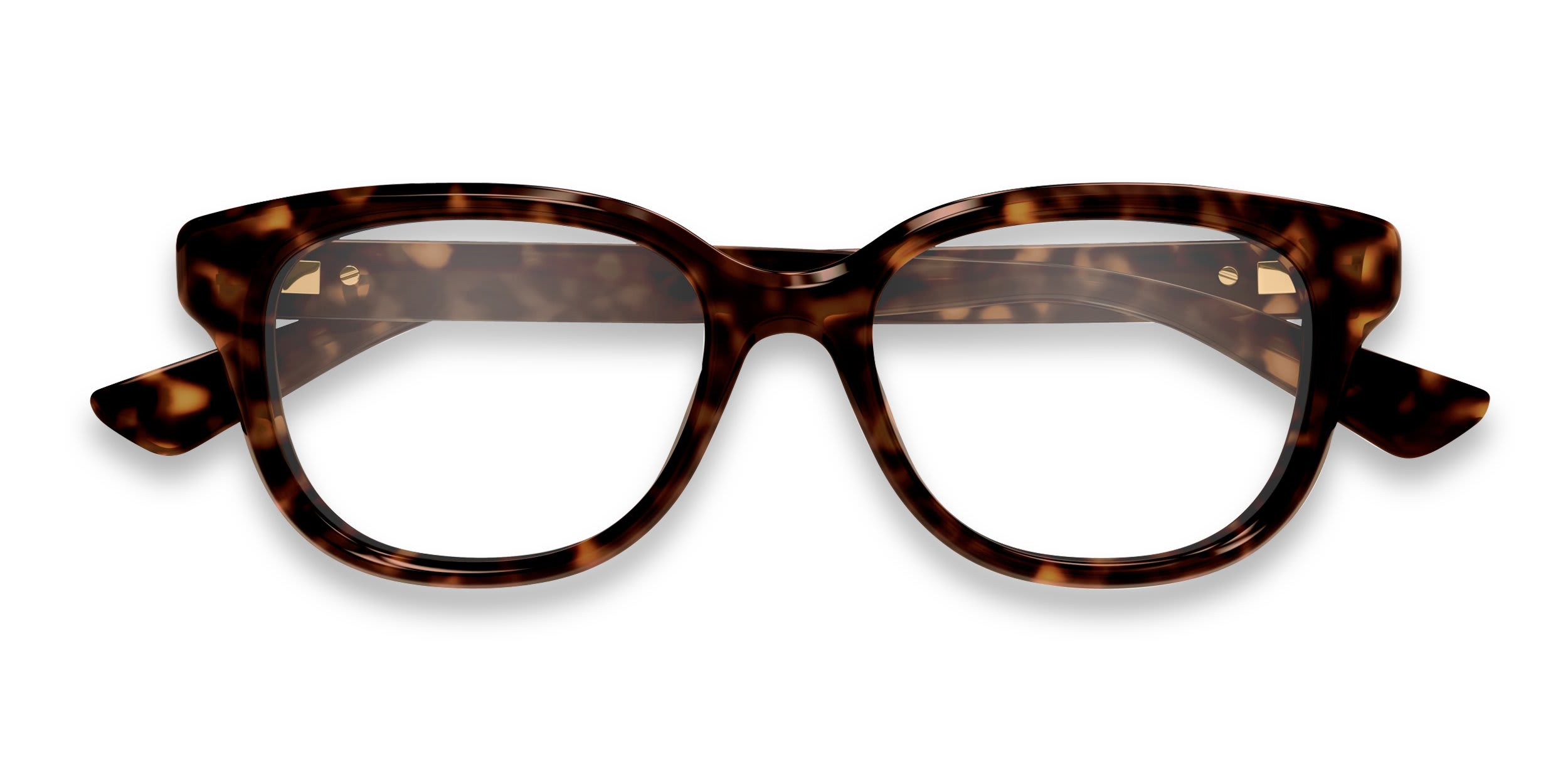 Gucci GG1833OK Brown, Tortoise glasses - Brown / Tortoise - Frontal View