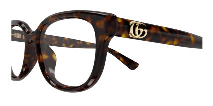 Gucci GG1833OK Brown, Tortoise glasses - Brown / Tortoise - Side View