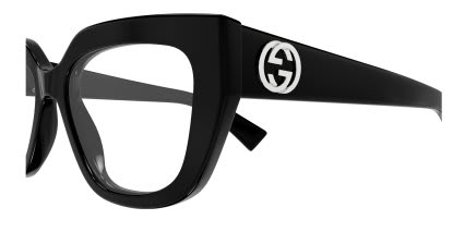 Gucci GG1847O Shiny Black glasses - Shiny Black - Side View