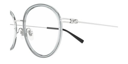 Gucci GG1851O Gray, Silver glasses - Gray / Silver - Side View