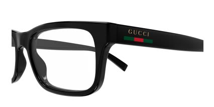 Gucci GG1858O Shiny Black glasses - Shiny Black - Side View