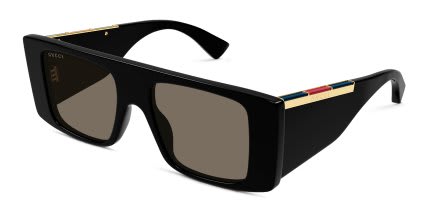 Gucci GG1888S Black glasses - Black - Angle View