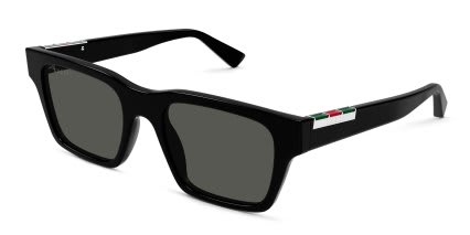 Gucci GG1889S Shiny Black glasses - Shiny Black - Angle View