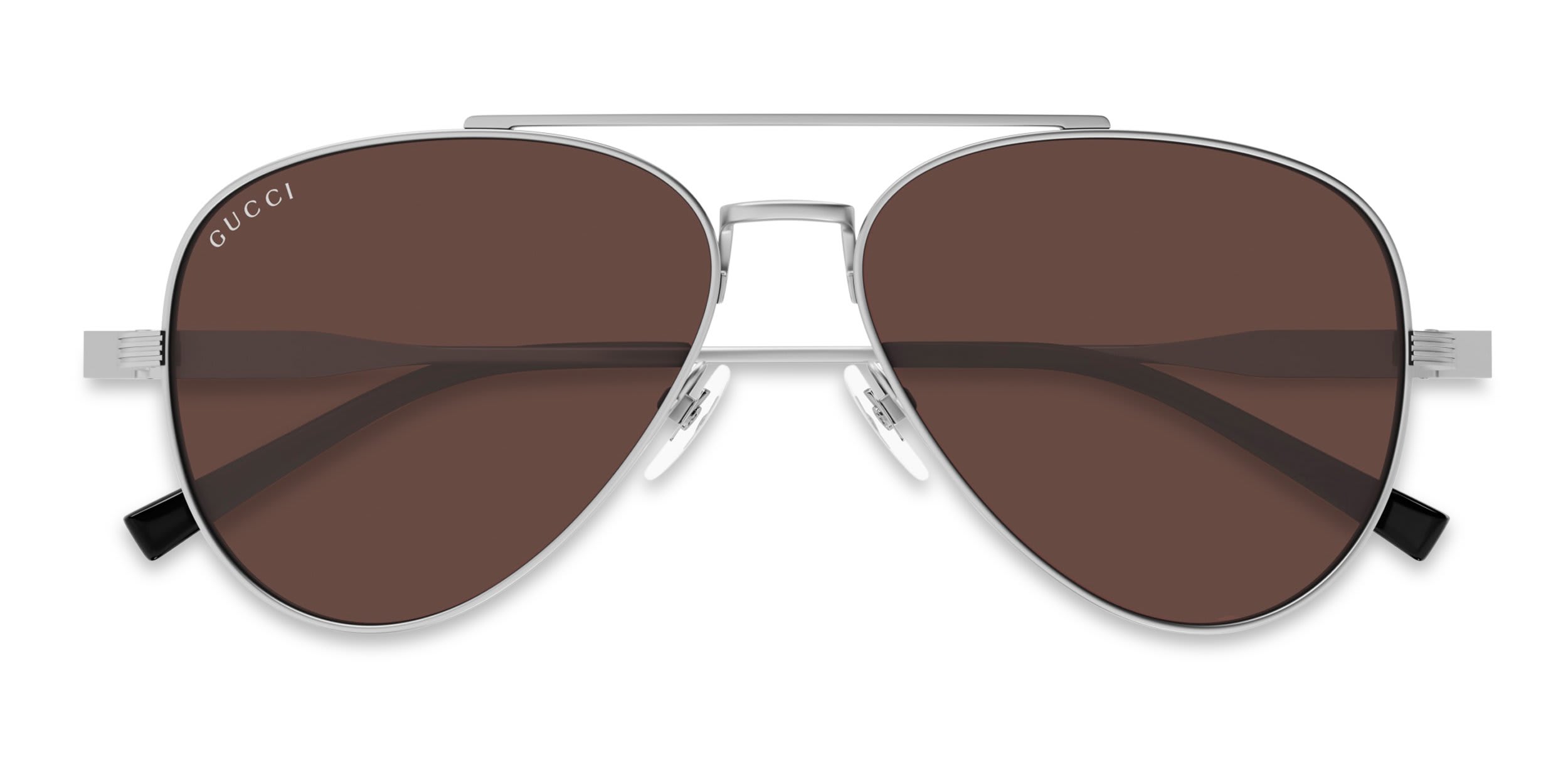 Gucci GG1874S Gunmetal glasses - Gunmetal - Frontal View