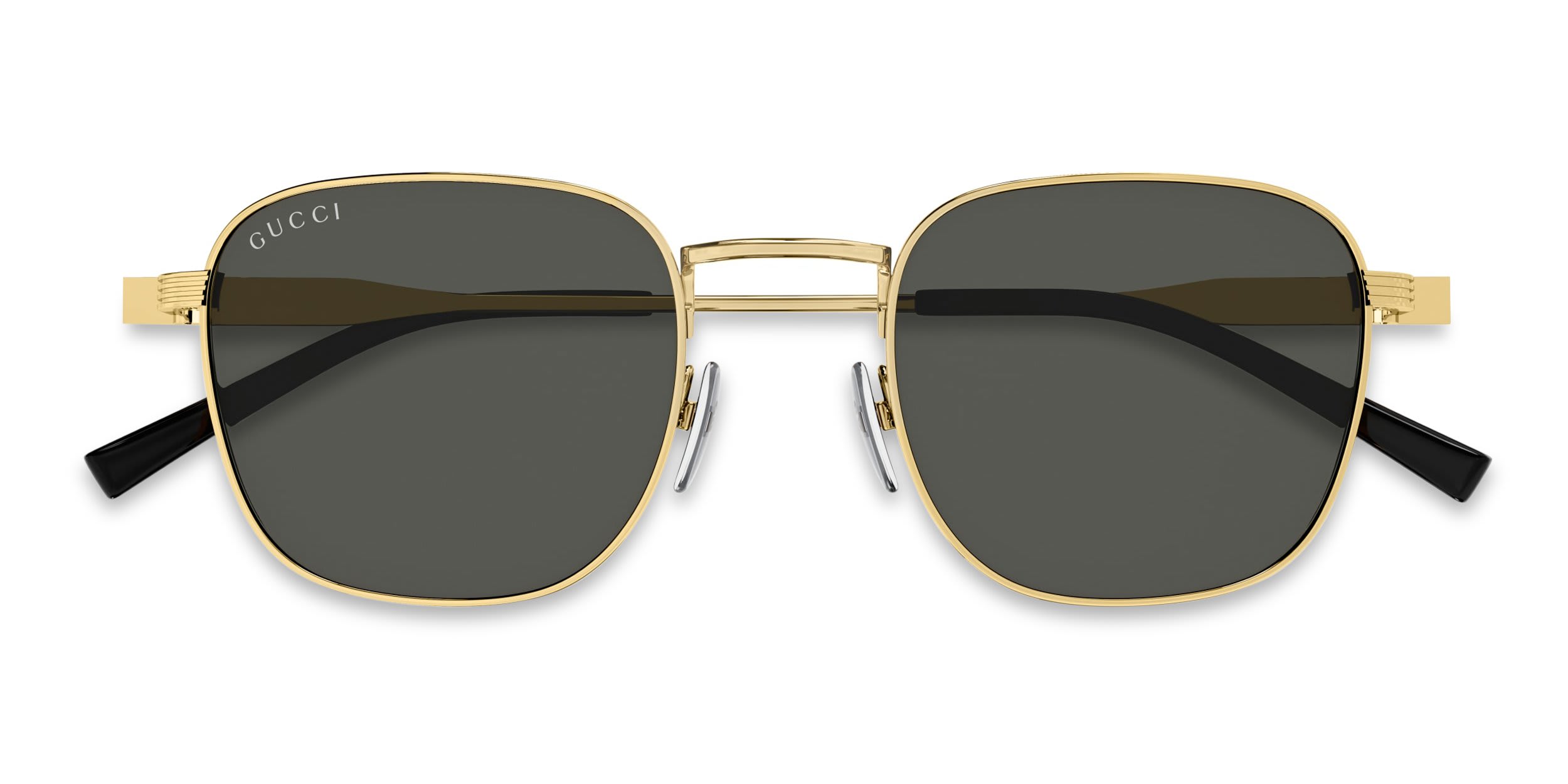Gucci GG1876S Gold glasses - Gold - Frontal View