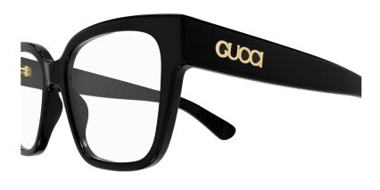 Gucci GG1791O Shiny Black glasses - Shiny Black - Side View