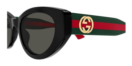 Gucci GG1862S Shiny Black glasses - Shiny Black - Side View