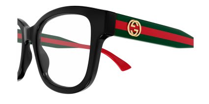 Gucci GG1863O Shiny Black glasses - Shiny Black - Side View