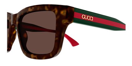 Gucci GG1869S Tortoise glasses - Tortoise - Side View