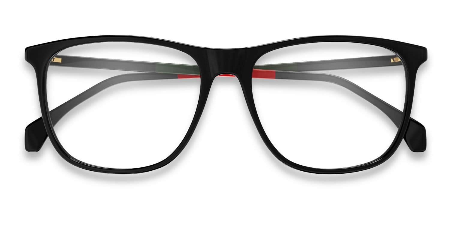 Gucci GG0554O Black glasses - Black - Frontal View