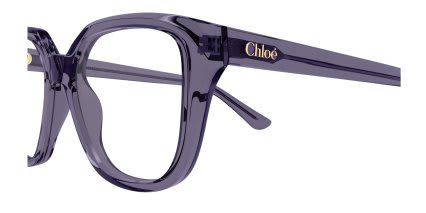 Chloe CH0293O Purple glasses - Purple - Side View