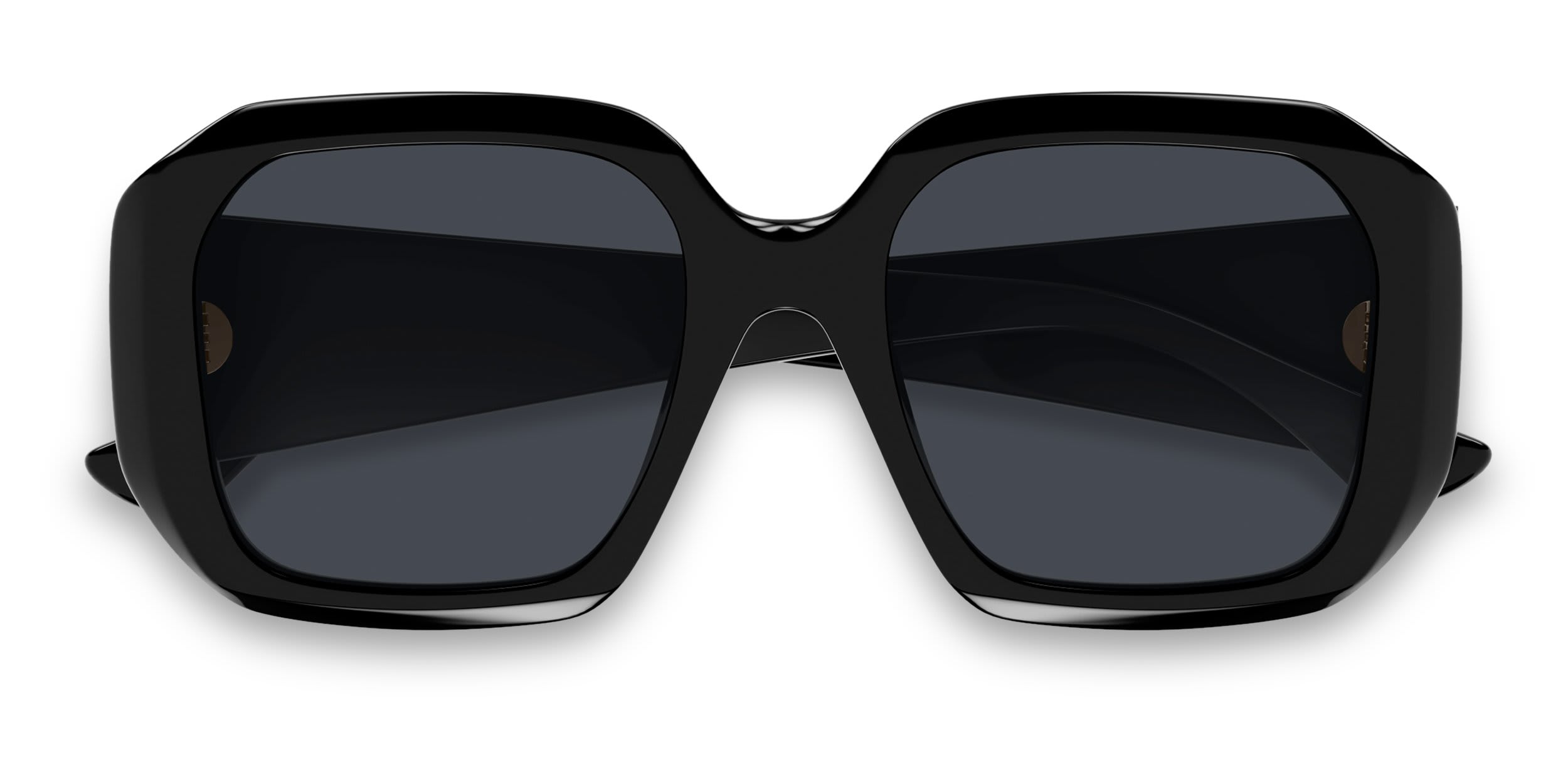 Chloe CH0300S Shiny Black glasses - Shiny Black - Frontal View