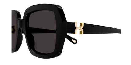 Chloe CH0301S Shiny Black glasses - Shiny Black - Side View