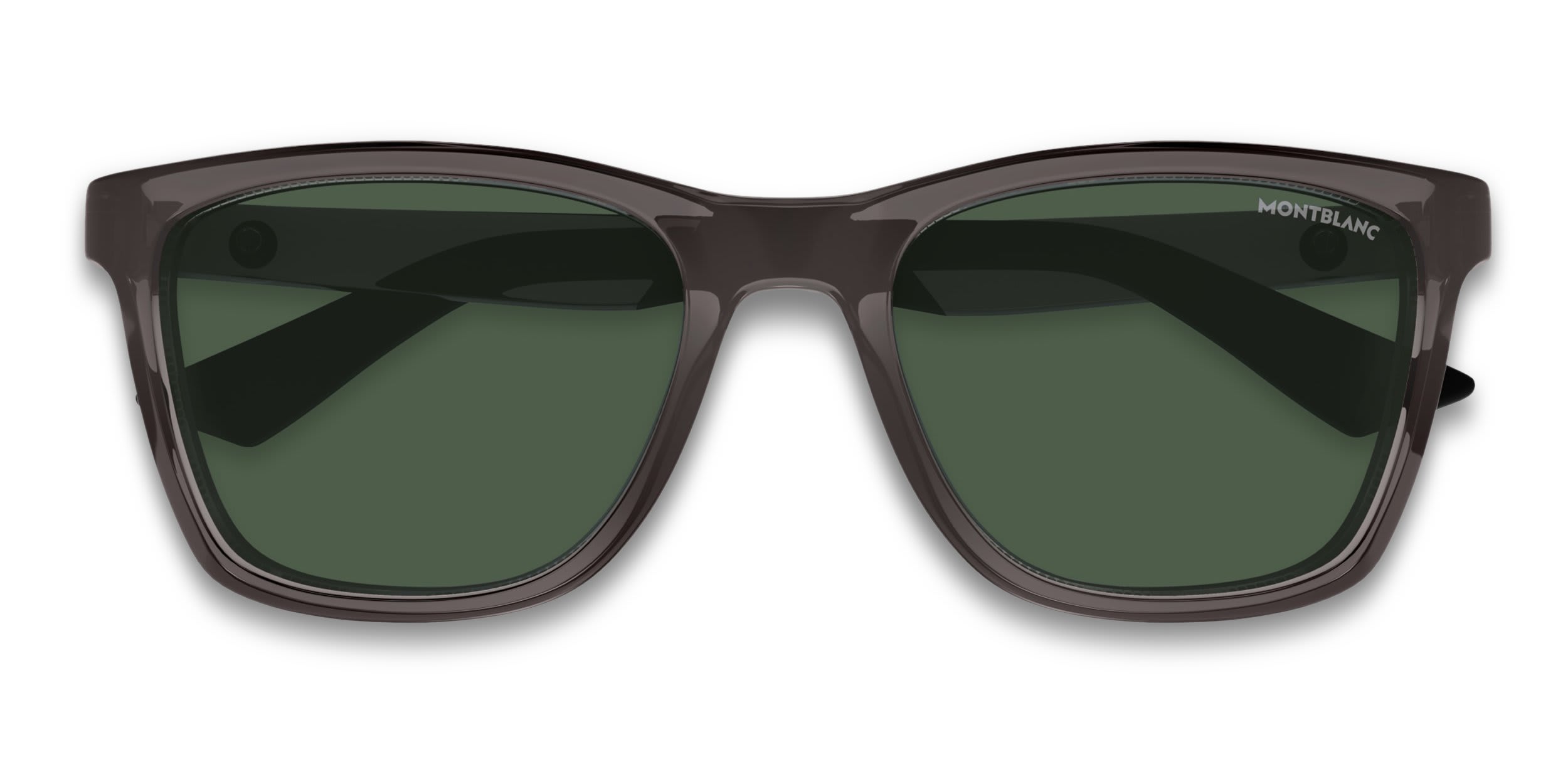 Mont Blanc MB0399S Gray glasses - Gray - Frontal View