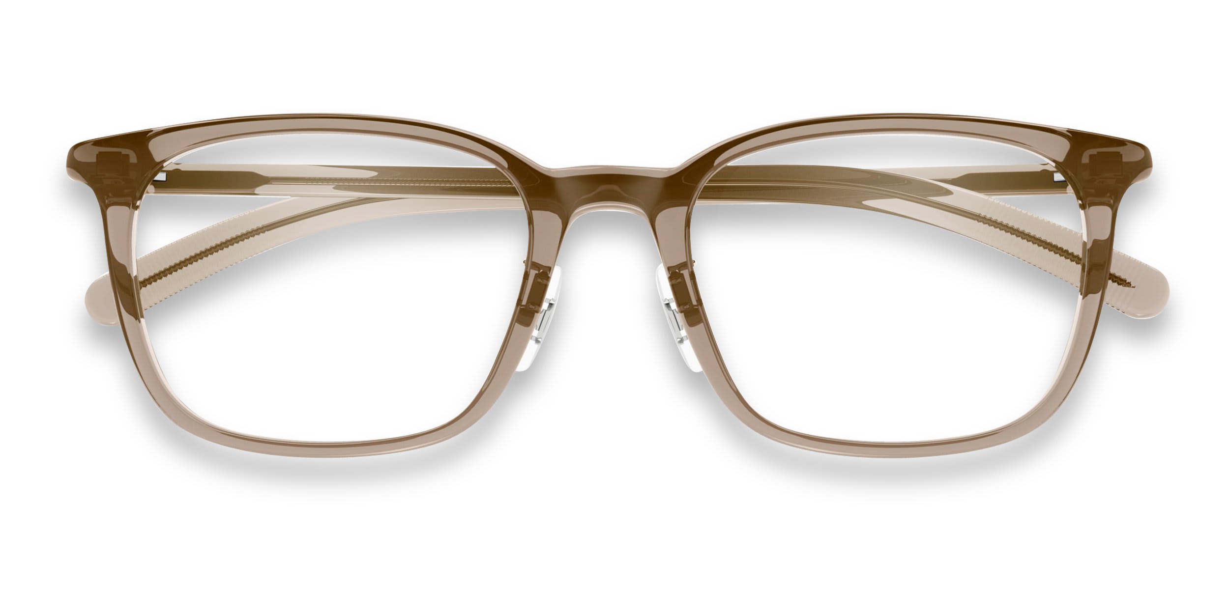 Mont Blanc MB0418OJ Brown glasses - Brown - Frontal View