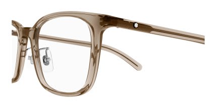 Mont Blanc MB0418OJ Brown glasses - Brown - Side View