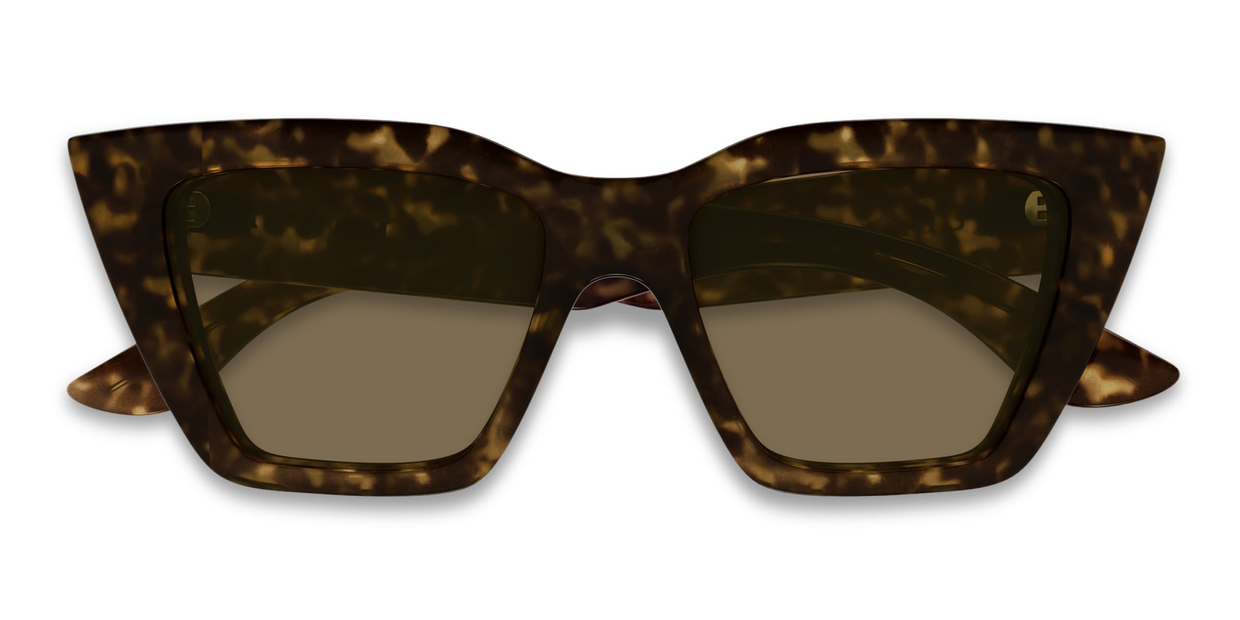 Alexander McQueen AM0507S Tortoise glasses - Tortoise - Frontal View