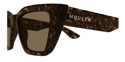 Alexander McQueen AM0507S Tortoise glasses - Tortoise - Side View