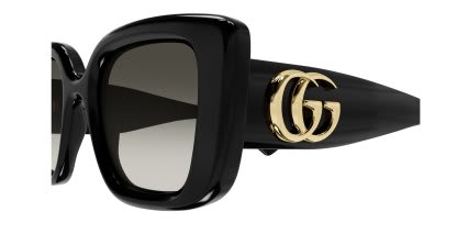 Gucci GG1975S Black glasses - Black - Side View