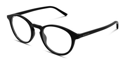 Gucci GG1998O Shiny Black glasses - Shiny Black - Angle View