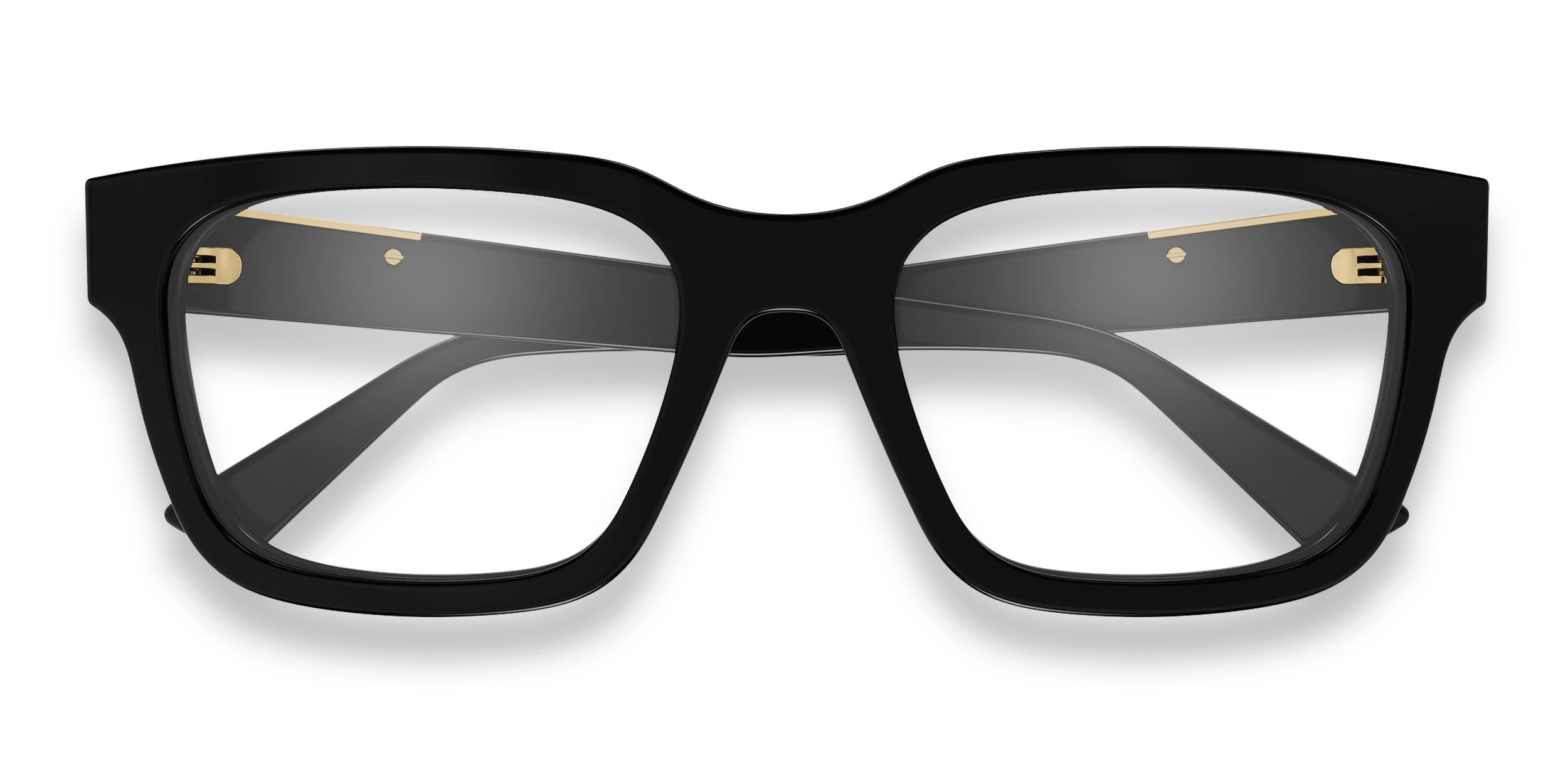 Gucci GG1961O Shiny Black glasses - Shiny Black - Frontal View