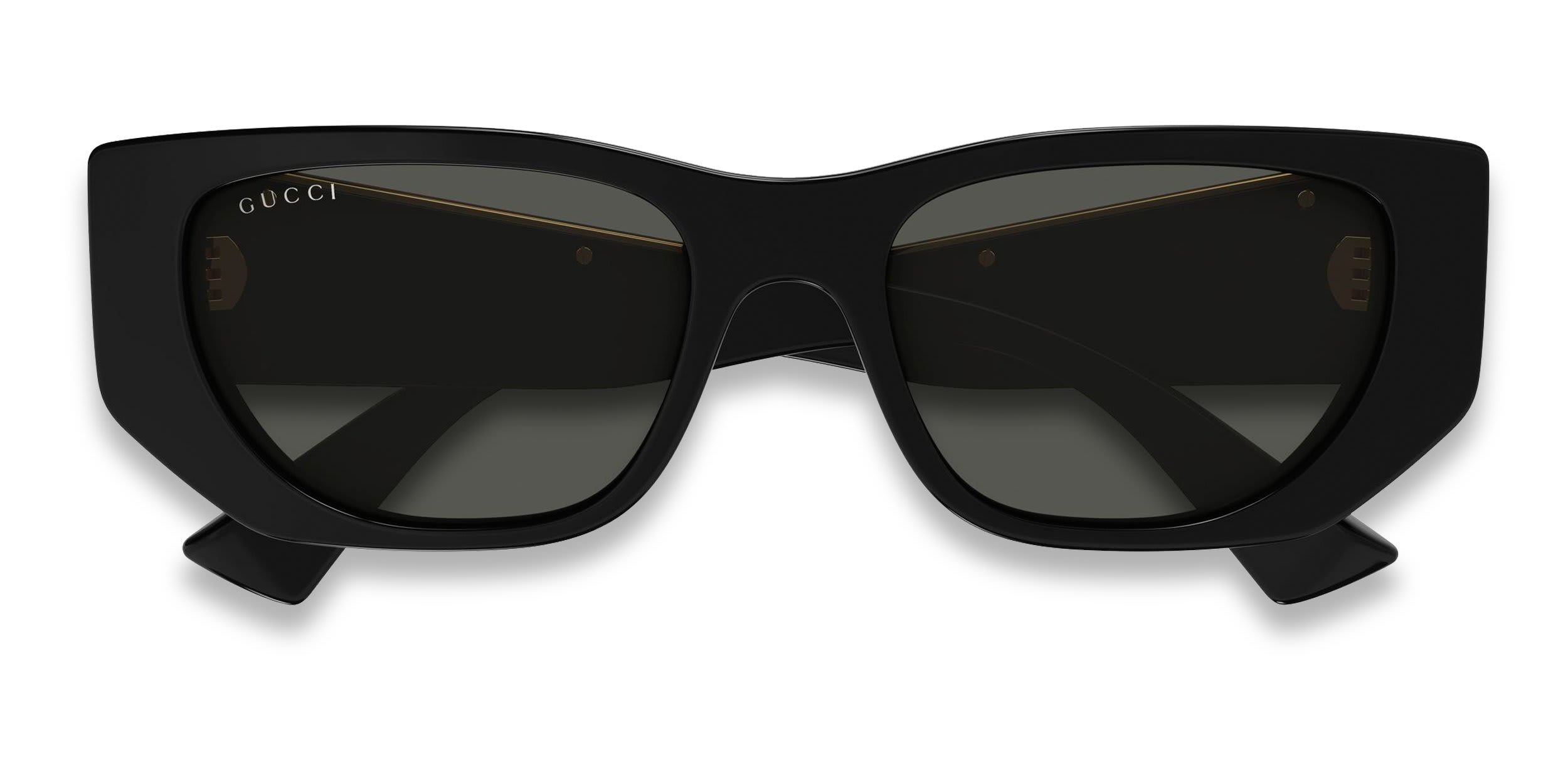 Gucci GG1959S Shiny Black glasses - Shiny Black - Frontal View
