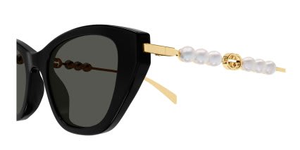 Gucci GG1968S Shiny Black glasses - Shiny Black - Side View