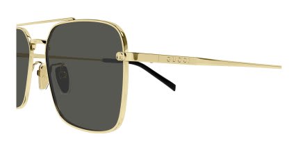 Gucci GG0061S glasses - Gold - Side View