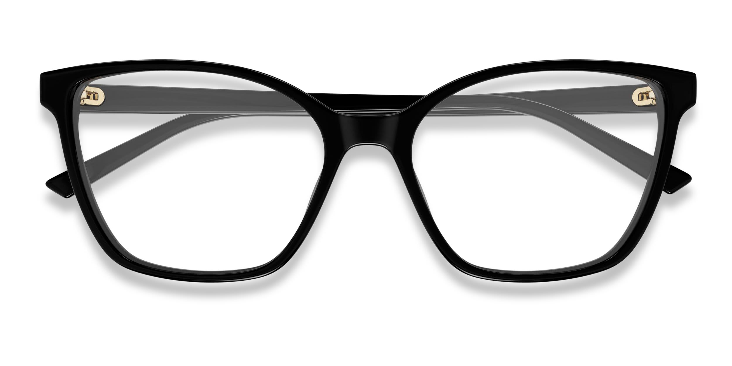 Gucci GG1995O Shiny Black glasses - Shiny Black - Frontal View