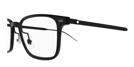 Mont Blanc MB0394ON Black glasses - Black - Side View