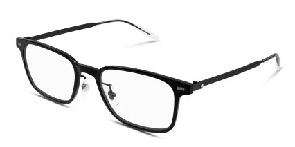 Mont Blanc MB0394ON Black glasses - Black - Angle View