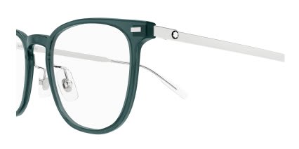 Mont Blanc MB0393ON Gray glasses - Gray - Side View
