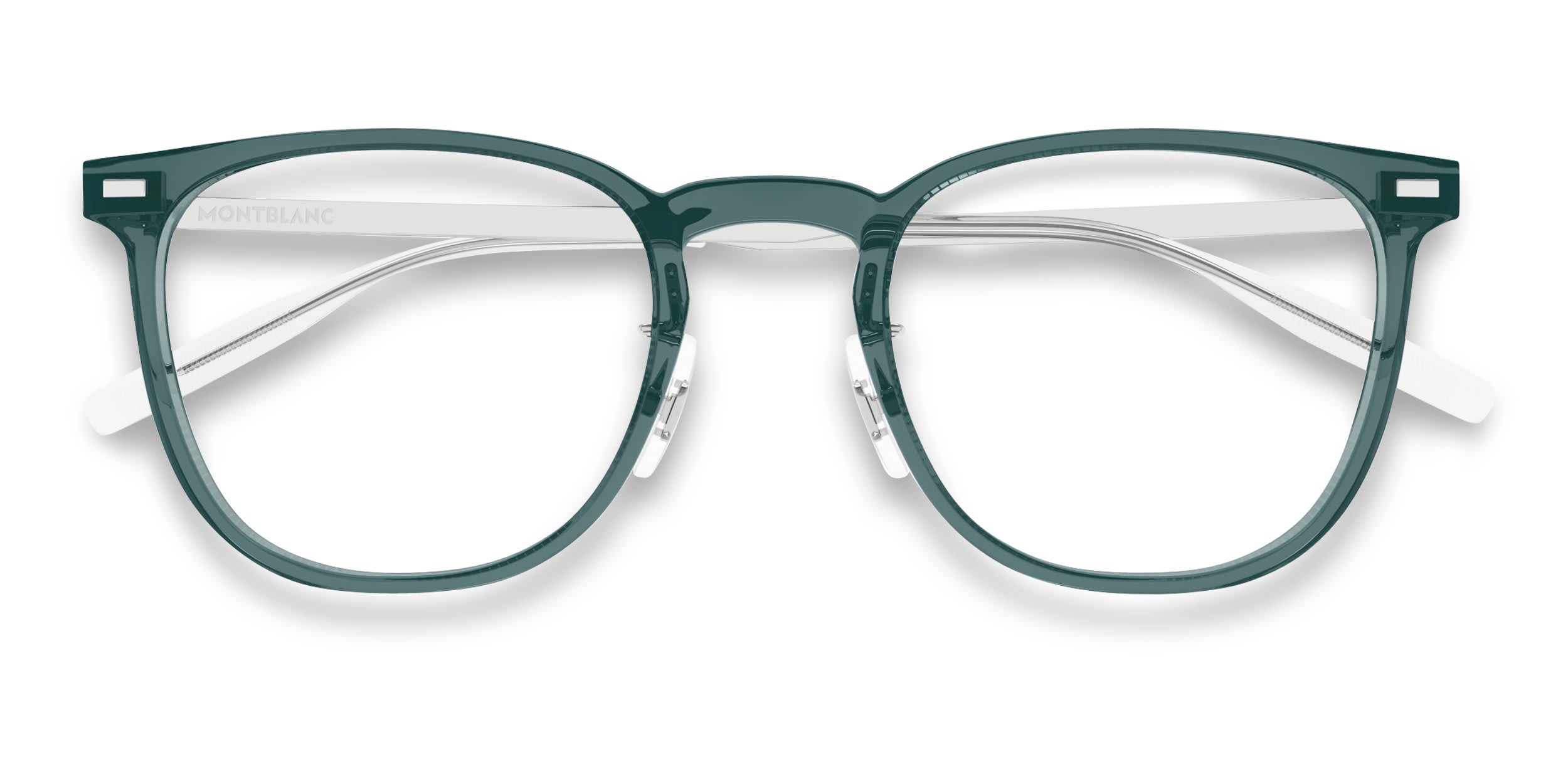 Mont Blanc MB0393ON Gray glasses - Gray - Frontal View