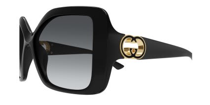 Gucci GG2015S Shiny Black glasses - Shiny Black - Side View