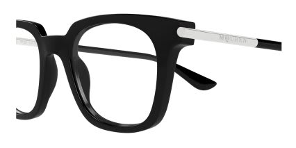 Alexander McQueen AM0521O Black glasses - Black - Side View
