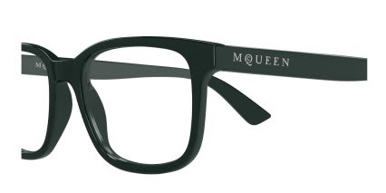 Alexander McQueen AM0541O Green glasses - Green - Side View
