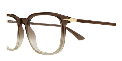 Mont Blanc MB0438O Brown glasses - Brown - Side View