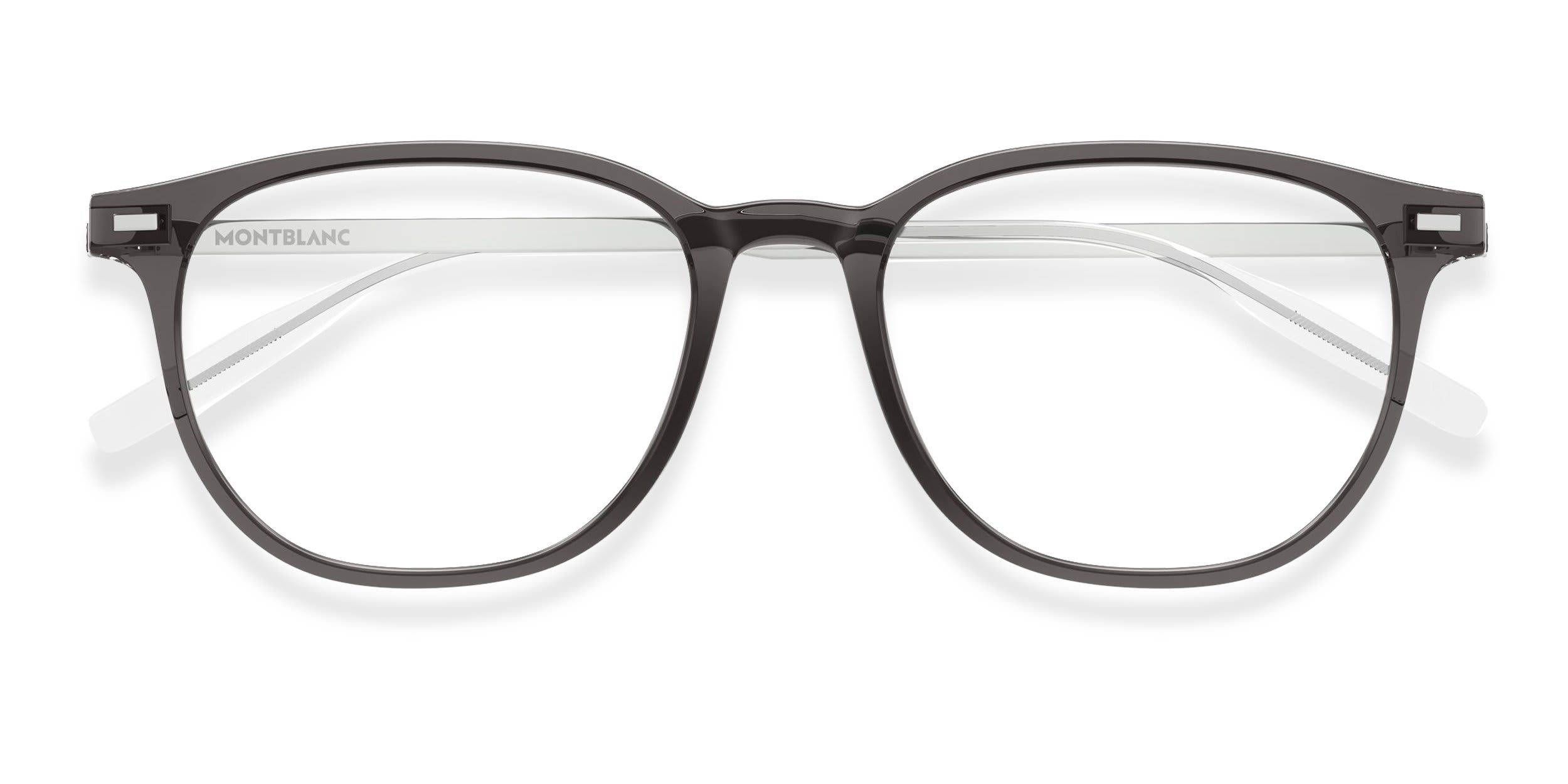 Mont Blanc MB0448OA Gray glasses - Gray - Frontal View