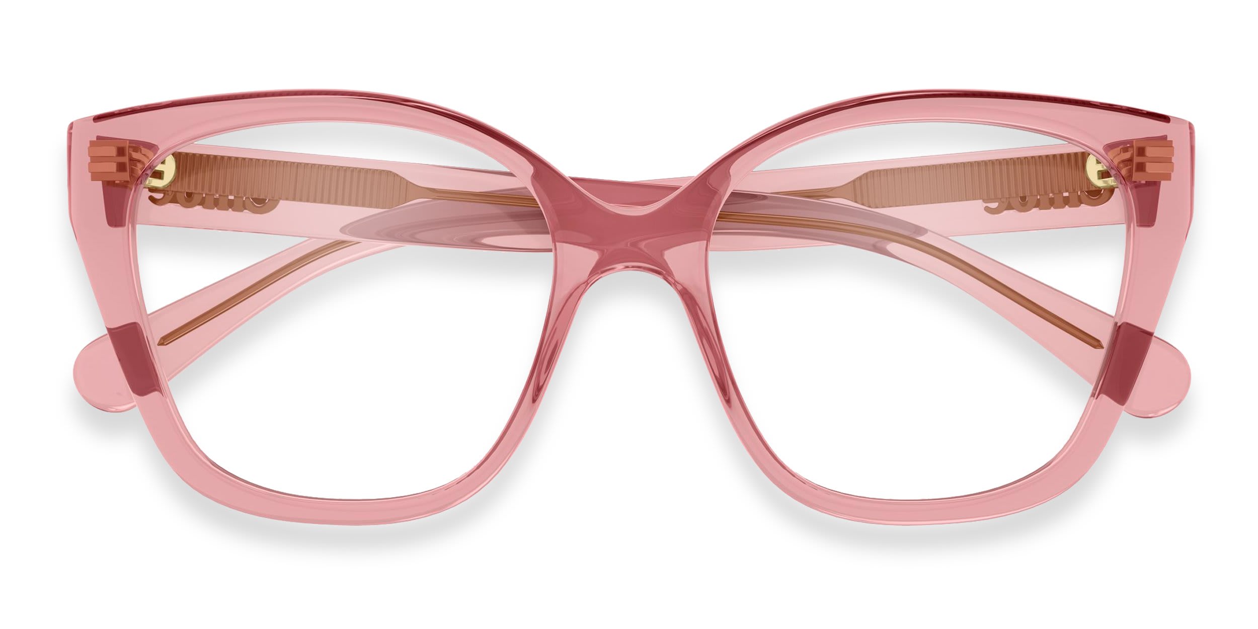 Chloe CH0241O Pink glasses - Pink - Frontal View