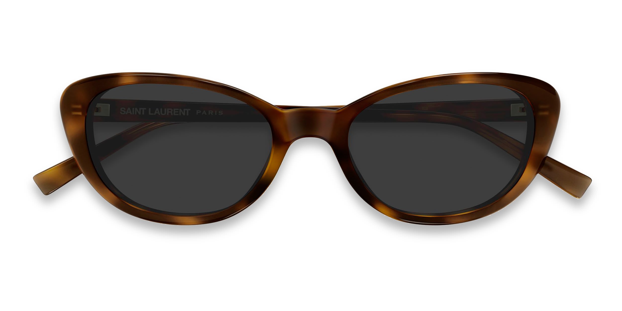 Saint Laurent SL822 Tortoise, Gray glasses - Tortoise / Gray - Frontal View