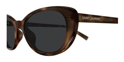 Saint Laurent SL822 Tortoise, Gray glasses - Tortoise / Gray - Side View