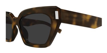 Saint Laurent SL826 Tortoise, Gray glasses - Tortoise / Gray - Side View